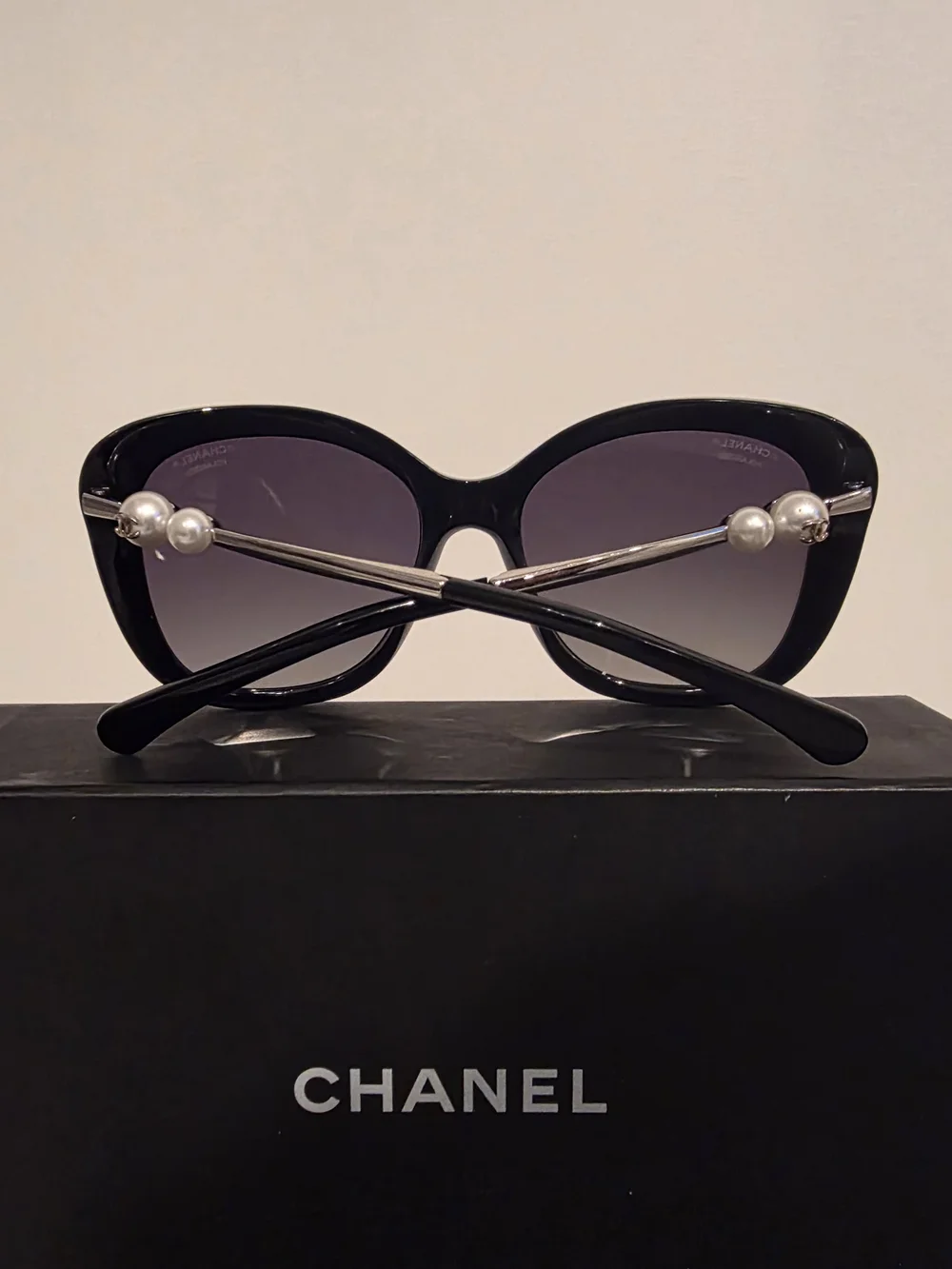 Chanel Black Oversized Women's Sunglasses